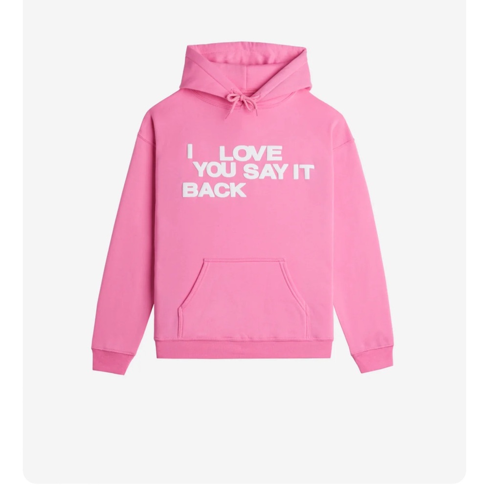 Lonely Ghost Pink Hoodie